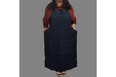 牛仔圍裙-120cm(4尺)