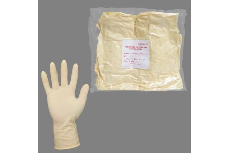 958D-無塵室用-乳膠手套9"平膜-5.8g